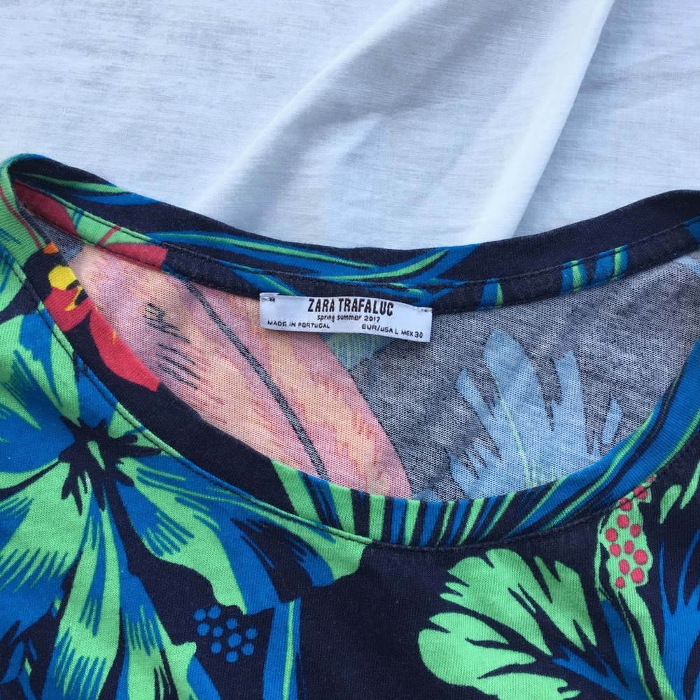 🌴Zara Trafuluc Tee- Spring/Summer 2017 Collection - Picture 6 of 8